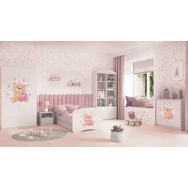 raumhirsch furniture Kinderbett 80 x 180 cm Holzwerkstoff weiß