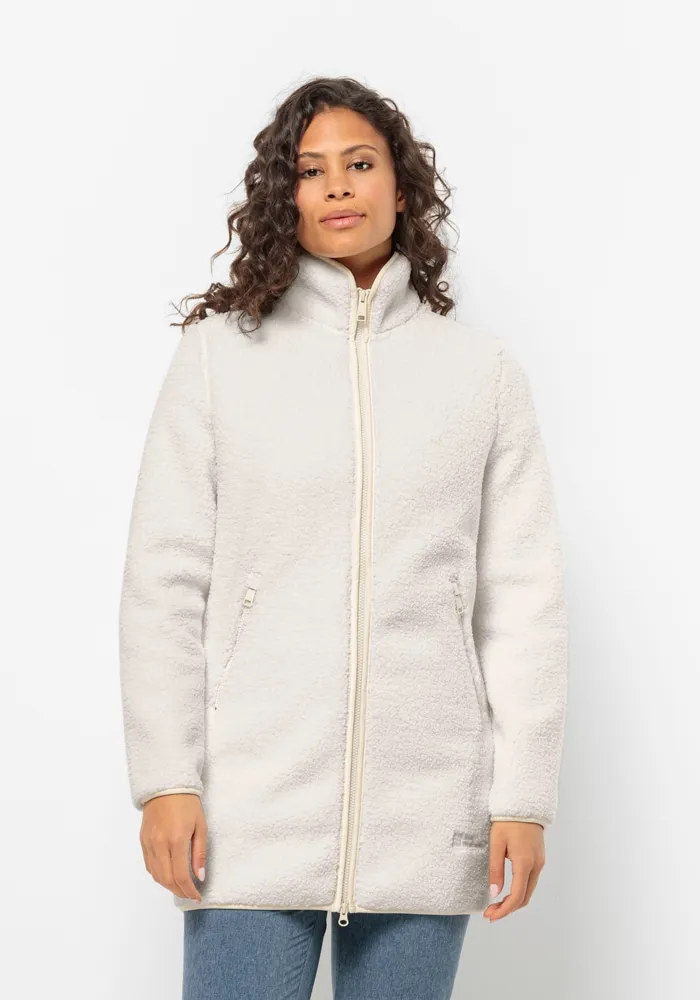 Jack Wolfskin Funktionsmantel »HIGH CURL COAT W« Jack Wolfskin cotton-white M (38/40)