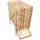 Promadino Kartoffelhorde Holz 44 x 96 x 81 cm beige
