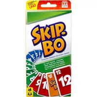 Mattel Spiele 52370 - Skip-Bo Kartenspiel und Familienspiel geeignet für 2 - 6 Spieler, Spiel ab 7 Jahren