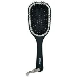 Parsa Beauty LOV.U Entwirrbürste Wet & Dry (Schwarz) – Haarbürste mit Multi-Flexible-Nylonpins – Haarbuerste – Hair brush women – Harebürste