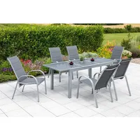 Merxx Amalfi Set 7-tlg. Grau