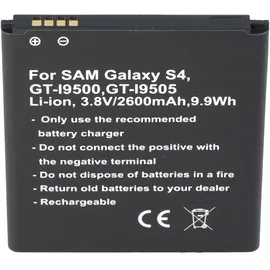AccuCell Nachbau Akku passend für Samsung Galaxy S4 Akku Galaxy S4 Active, Samsung Galaxy S4 LTE+, Samsung GT-I9295, Samsung GT-I9500, Samsung GT-I9505, Samsung GT-I9506, Samsung GT-i9515