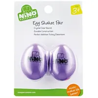 NINO Percussion Meinl Egg Shaker Set NINO540AU-2, Aubergine, 2