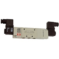 Riegler 5/3-Wegeventil, elektropneu., Mitte entlüft., G 1/4, 24 V