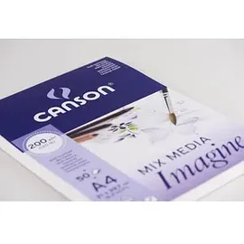 Canson Skizzenblock Imagine 1 Block 200 g Weiß