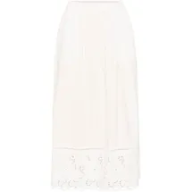 Kaffe Maxirock Damen Weiß 40