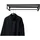 M2 Kollektion Garderobe Andorra 7 75 x 10 x 35 cm Schwarz