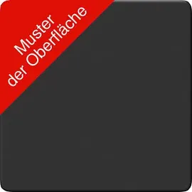 VCM my office Lona Schreibtisch anthrazit rechteckig, X-Fuß-Gestell silber 130,0 x 50,0 cm