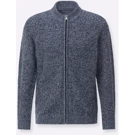Classic Dog Sieh an! Strickjacke in marine-meliert | Gr.: 56