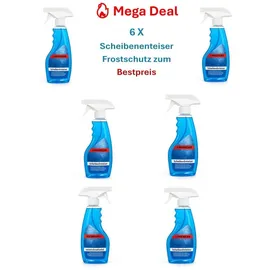 Paket AG Scheibenenteiser 6 x 500 ml Sprayflaschen