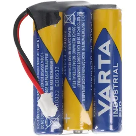 AccuCell Batteriepack 4,5V F1x3 Micro AAA mit Kabel und Stecker ersetzt Safe-O-Tronic 38400200, Steckertyp PHR-Serie