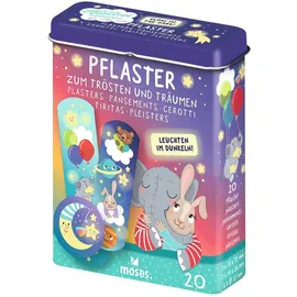 Moses Kleine Kuschelhelden Leuchtende Pflaster Heftpflaster 20 St.