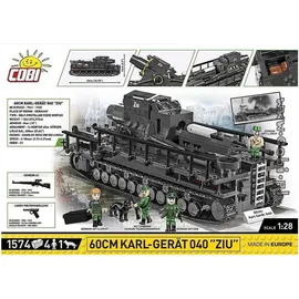Cobi Historical Collection World War II 60 cm Karl-Gerät 040 Ziu