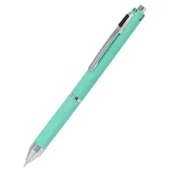 ONLINE® 4-Farben-Kugelschreiber Multipen mint, Schreibfarbe: rot, blau, schwarz, grau, 1 St.