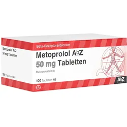 Metoprolol AbZ 50 mg Tabletten 100 St