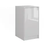 Vicco Sherry 40,2 x 76 cm Weiß/Weiß Hochglanz