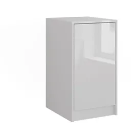 Vicco Sherry 40,2 x 76 cm Weiß/Weiß Hochglanz