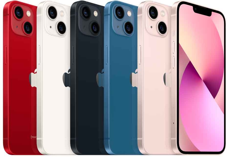 Apple iPhone 13 - Smartphone - Dual-SIM - 5G NR - 256GB - 6.1" - 2532 x 1170 Pixel (460 ppi (Pixel pro" )) - Super Retina XDR Display - 2 x Rückkamera 12 MP Frontkamera - Blau (MLQA3ZD/A)