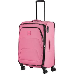 Travelite Adria 4-Rollen Trolley 67 cm - Rosa