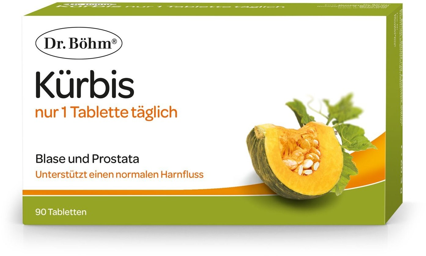 Dr. Böhm® Kürbis nur 1 Tablette täglich Tabletten 90 St 90 St Tabletten