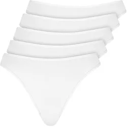 NUR DIE Damen String Basic 5er Pack