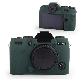 MUZIRI KINOKOO Silikon-Schutzhülle, kompatibel mit Fujifilm X-T50 XT50 Digitalkamera, weiches Gummi, Fuji XT50 X-T50, Schutzhülle mit mattierter Oberfläche, verbesserte Griffigkeit für die Kamera,