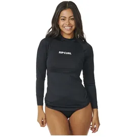 Rip Curl Classic Surf Upf Damen-rashguard Mit Langen Ärmeln - Black - M