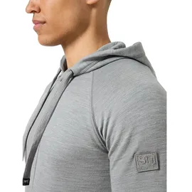 super.natural Kapuzenpullover Sweatshirt Logo Print Grau S