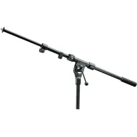 K&M 211/1 Teleskopgalgen ausziehbar Schwarz
