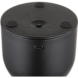 GLOBO Tischleuchte Julsy Metall 20 cm Schwarz Matt