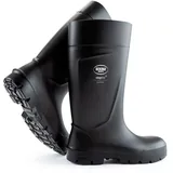 Steplite Easygrip S5 Sicherheitsstiefel für Herren und Damen mit Stahlkappe und Stahlsohle, rutschfest, Arbeitsstiefel BAU-Industrie, federleicht, isolierend bis - 20 Grad, schwarz, EU 45 - 45 EU