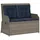vidaXL Gartenbank 1-tlg 220 x 60 x 70 cm Grau