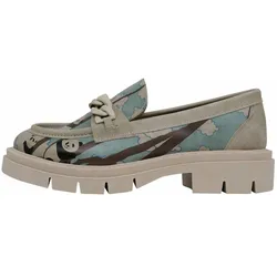 Loafer DOGO "Damen Cindy Panda Hug Vegan Damen Slipper/ Halbschuhe / Female", Damen, Gr. 38, Normalschaft, blau, Lederimitat, Schuhe, Vegan