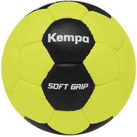 Kempa Soft Grip Handball Kinder fluo gelb/schwarz