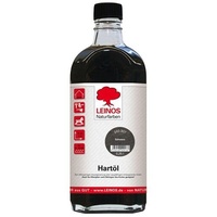 Leinos Hartöl 240 Schwarz - 0,25 l Flasche