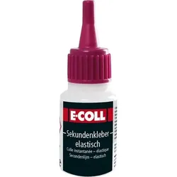 Sekundenkleber elastisch, dünnflüssig, silikonfrei, 20gr Flasche - farblos
