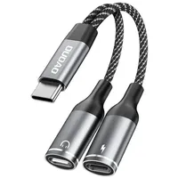 DUDAO USB-C Adapter 2 m Grau