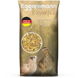 Körnerpick Wachtel Futter 10 kg - Alleinfutter für Wachteln