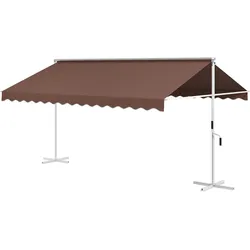 Outsunny Markise Metall, Polyester