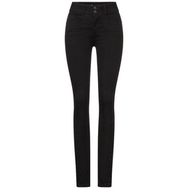 STREET ONE Slim-fit-Jeans, im 5-Pocket-Stil, Gr. 31 - schwarz - 31/31,31
