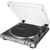 AT-LP60XUSB Audio-Plattenspieler mit Riemenantrieb Grau, Metallisch Vollautomatisch