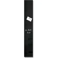 Sigel Glas-Magnettafel artverum 12 x 78 cm Schwarz