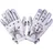 By City Second Skin Tattoo Ii Handschuhe - White - M