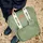 Childhome Kinderrucksack Mini Club, - Signature, Canvas - Grün