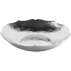 Meribel silberne Schale mit gehämmerter Optik