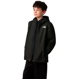 The North Face Kinder Teen Zipline Rain Jacke (Größe 116 , schwarz)