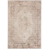 mazovia Abstraktes Vintage, Designer Teppich - Kurzflor - Weich Teppich für Wohnzimmer, Esszimmer - ÖKO-TEX Wohnzimmerteppich - Teppiche Beige, 140 x 200 cm,