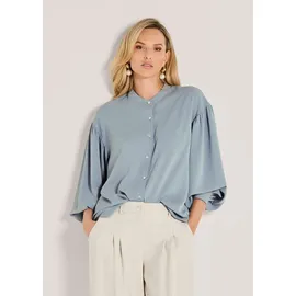 Madeleine Langarmbluse blau 34