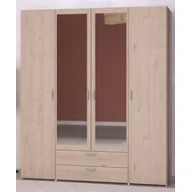 Parisot Drehtürenschrank Enjour 160 x 185 x 51 cm Eiche